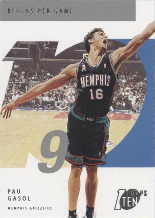 2002-03 Topps Ten - Pau Gasol #49