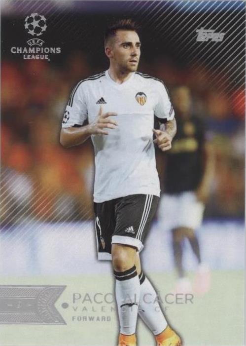 2015-16 Topps UCL Showcase Paco Alcacer #200