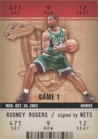 2002-03 Fleer Authentix - Rodney Rogers #55