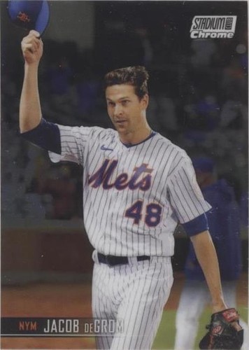 2021 Topps Stadium Club Chrome - Jacob deGrom #167