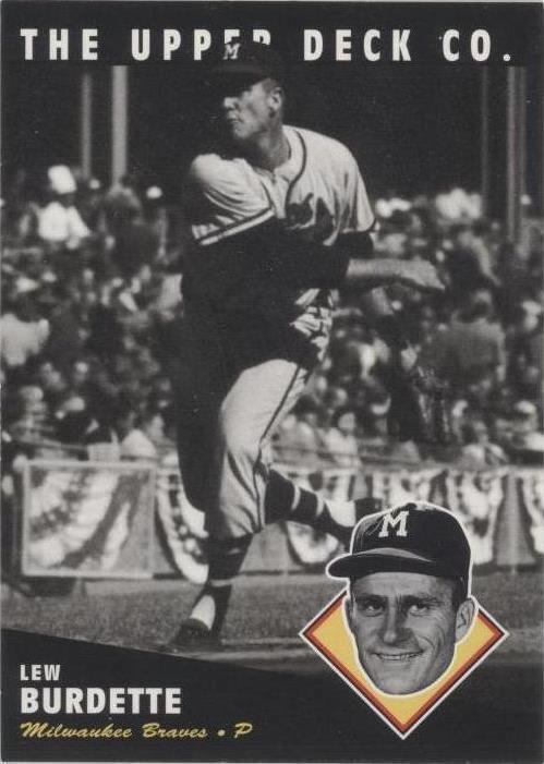 Upper Deck All-Time Heroes 1994 - Lew Burdette #92