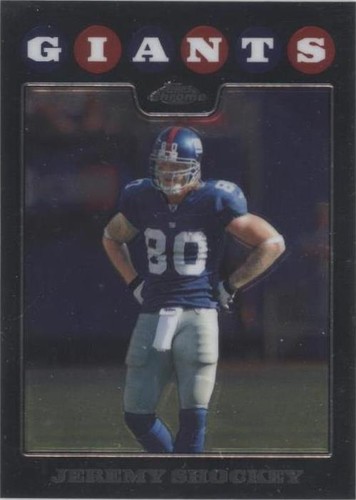 2008 Topps Chrome Jeremy Shockey #TC97