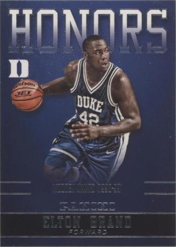 2015 Panini Duke Blue Devils - Elton Brand #EB-DU
