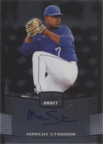 2012 Leaf Metal Draft - Marcus Stroman #BA-MS1