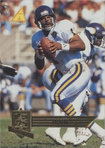 1995 Pinnacle Club Collection Warren Moon #177