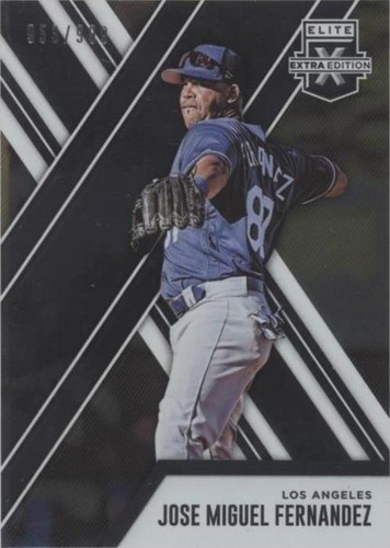 2017 Panini Elite Extra Edition - Jose Miguel Fernandez #145
