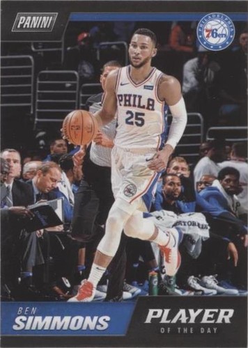 2018-19 Panini Player of the Day - Ben Simmons #17