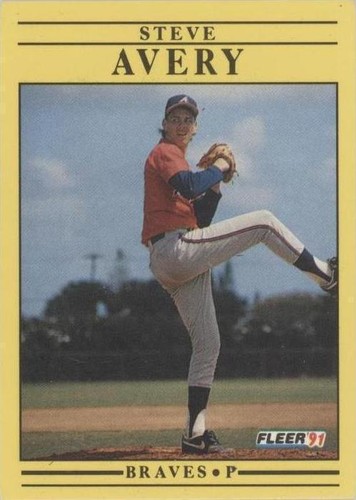 1991 Fleer - Steve Avery #681