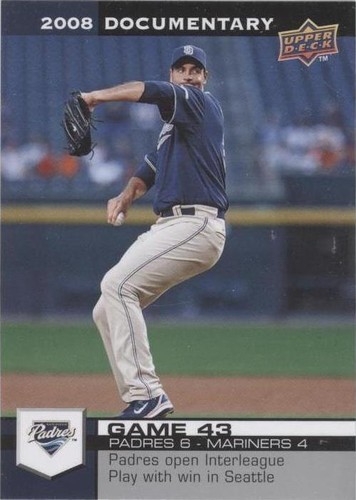 2008 Upper Deck Documentary - Chris Young #1423