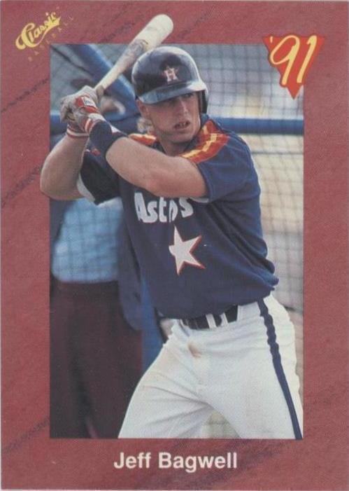 Actualización clásica 1991 edición de viaje roja - Jeff Bagwell #T84