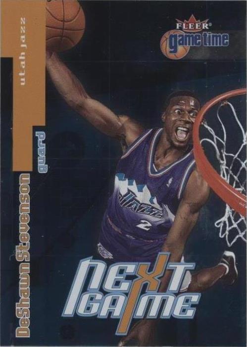 Fleer Game Time 2000-01 - DeShawn Stevenson #118