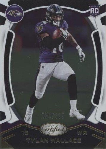 2021 Panini Certified Tylan Wallace #126