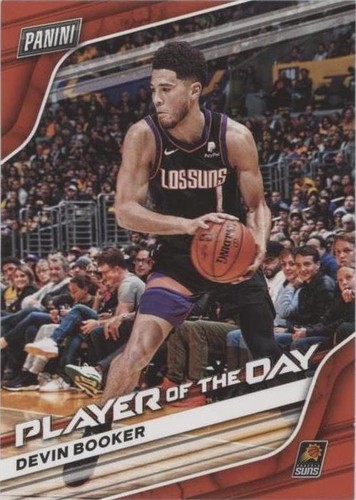 2020-21 Panini Player of the Day - Devin Booker #38