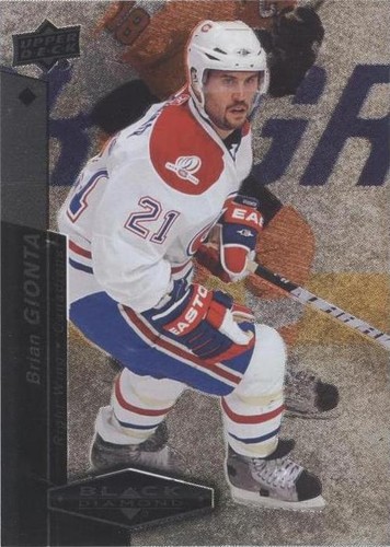 2010-11 Upper Deck Black Diamond - Brian Gionta #90