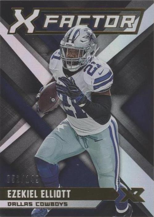 2019 Panini XR Ezekiel Elliott #XF-4