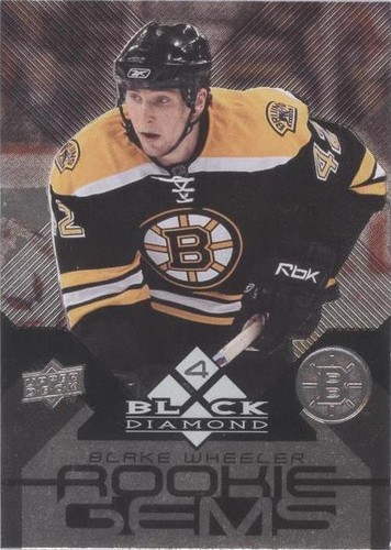 2008-09 Upper Deck Black Diamond - Blake Wheeler #191