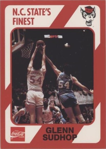 1989 Collegiate Collection North Carolina State Wolfpack - Glenn Sudhop #52