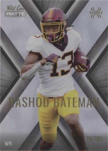 2021 Wild Card MATTE Rashod Bateman #MXP-16