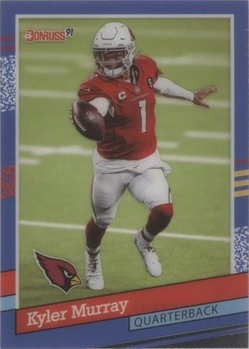 2021 Panini Clearly Donruss Kyler Murray #91-1