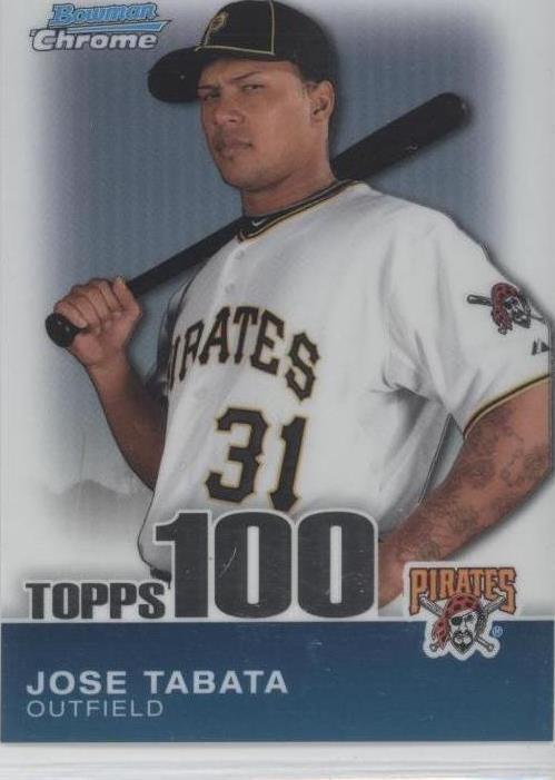 Bowman Chrome 2010 - José Tabata #TPC54