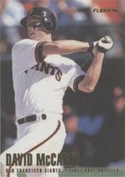 1996 Fleer - Dave Mccarty #591