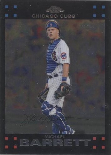 2007 Topps Chrome - Michael Barrett #33