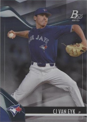 2021 Bowman Platinum - CJ Van Eyk #TOP-85