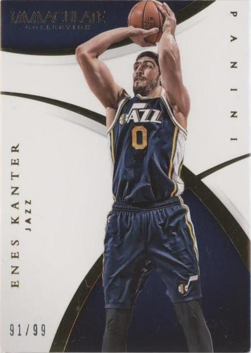 2014-15 Panini Immaculate Collection - Enes Kanter #12