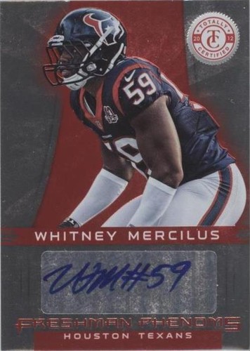 2012 Totally Certified Whitney Mercilus #177