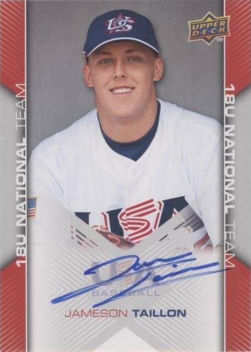 Juego de caja de béisbol Upper Deck USA 2009 - Jameson Taillon #USA-98