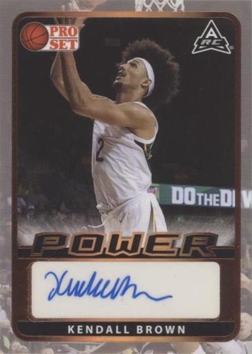 2021-22 Leaf Pro Set Power - Kendall Brown #BA-KB1