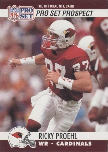 1990 Pro Set Ricky Proehl #773