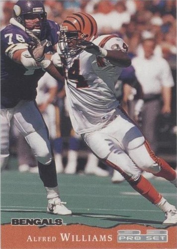 1993 Pro Set Alfred Williams #98