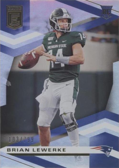 2020 Panini Donruss Elite Brian Lewerke #167