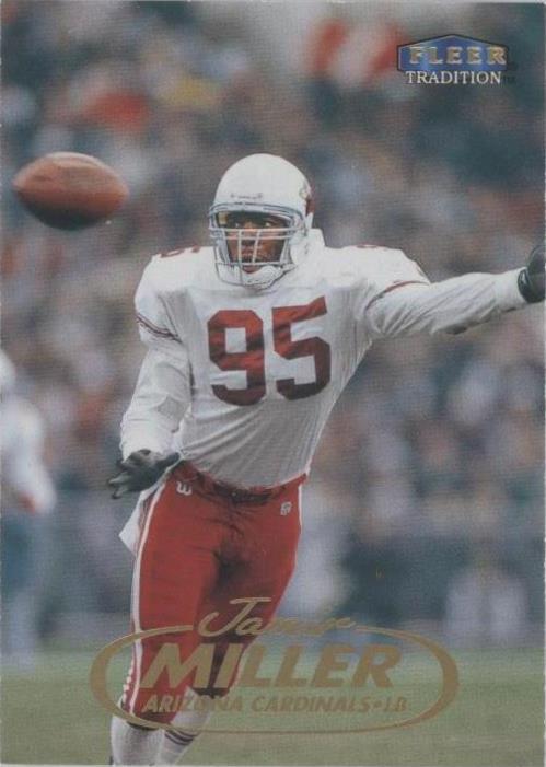1998 Fleer Tradition Jamir Miller #202