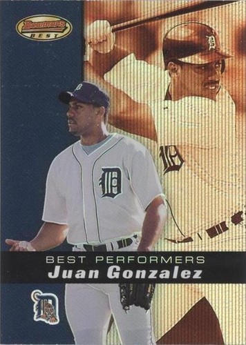 2000 Bowman's Best - Juan González #92