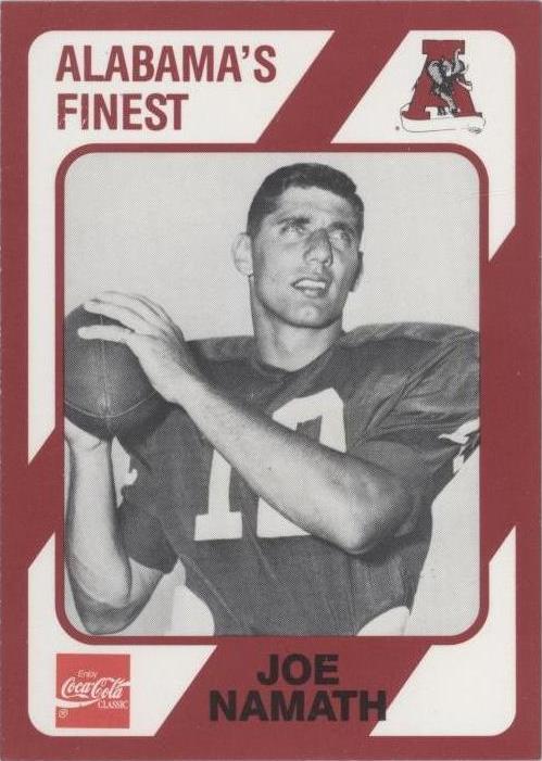 Colección Colegiata Alabama Crimson Tide 1989 Joe Namath #32