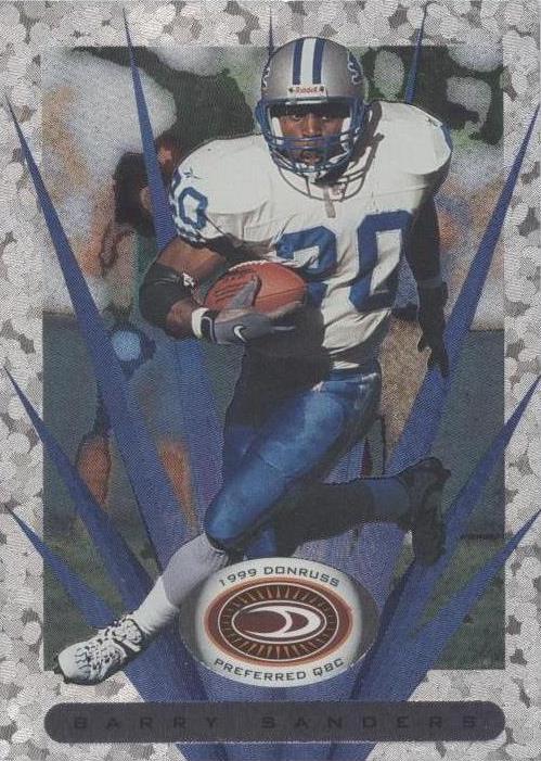 1999 Donruss Preferred QBC Barry Sanders #74