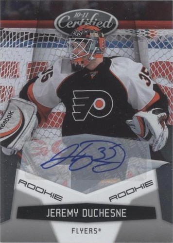 2010-11 Certified - Jeremy Duchesne #205