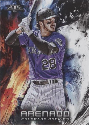 2018 Topps Fire - Nolan Arenado #143
