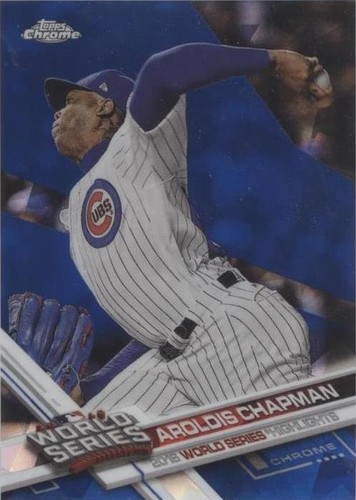 2017 Topps Chrome Sapphire Edition - Aroldis Chapman #39