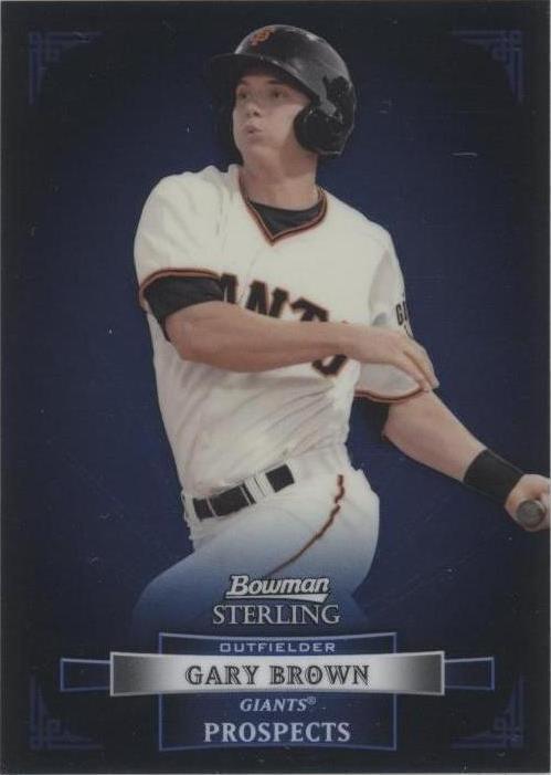 2012 Bowman Sterling - Gary Brown #BSP8