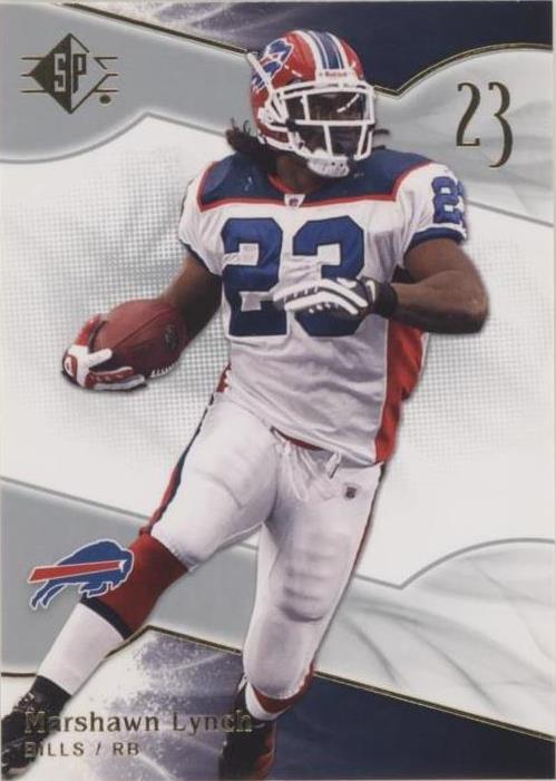 2009 SP Marshawn Lynch #90