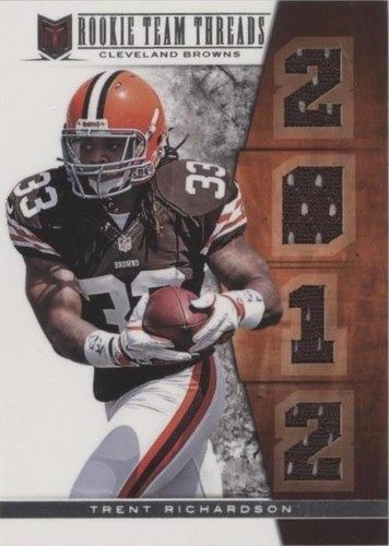 2012 Panini Momentum Trent Richardson #3