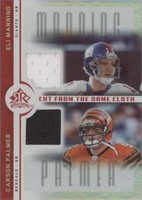 2005 Upper Deck Reflections Carson Palmer Eli Manning #CC-MP
