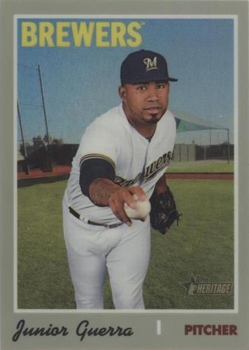 2019 Topps Heritage High Number - Junior Guerra #THC-683