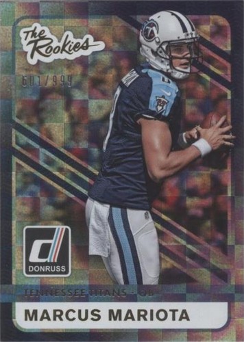 2015 Panini Donruss Marcus Mariota #37