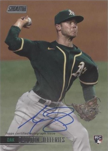 2021 Topps Stadium Club - Daulton Jefferies #SCBA-DJE