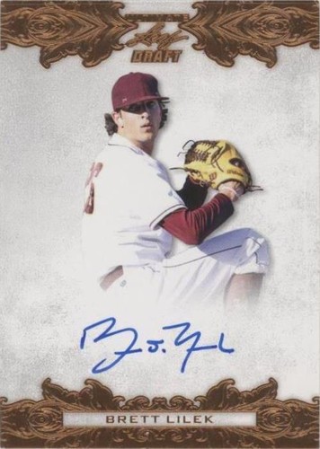 2015 Leaf Ultimate Draft - Brett Lilek #BA-BL1