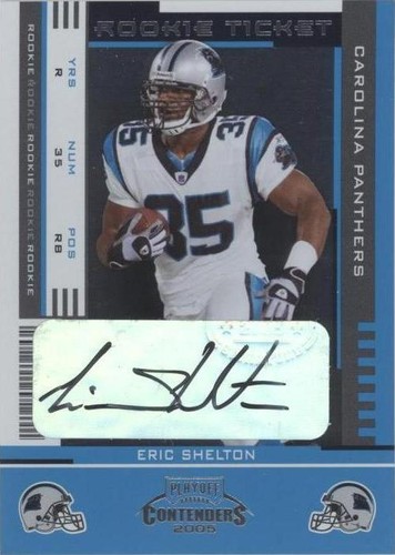 2005 Playoff Contenders Eric Shelton #137